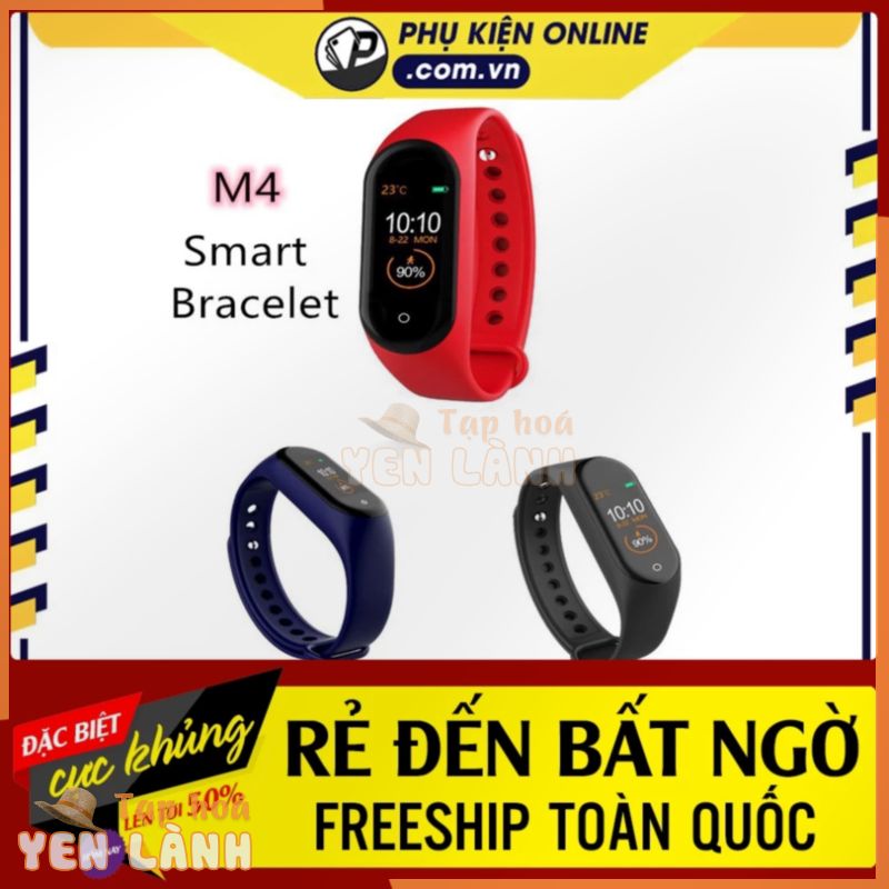 [ Best Seller ] Vòng đeo tay thông minh YOHO – ĐỒNG HỒ ĐO NHỊP TIM, BƯỚC CHÂN – CÔNG NGHỆ CHỐNG NƯỚC ,