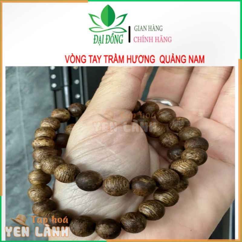 Vòng tay trầm hương tròn đơn đeo tay nam nữ mang ý nghĩa phong thủy may mắn tài lộc