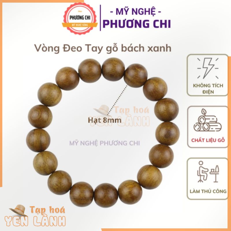 Vòng Đeo Tay Nam Nữ Bằng Gỗ Thơm, Vòng Tay Phong Thuỷ Đẹp Mùi Hương Tự Nhiên | Mỹ Nghệ Phương Chi