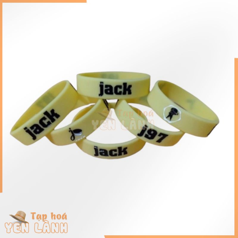 Vòng tay cao su Jack – vàng 25k