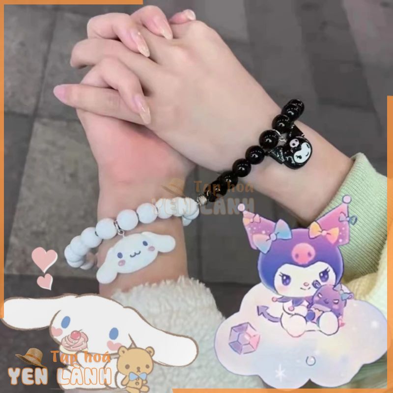 Sanrio Kuromi Cinnamoroll Vòng Tay Dây Cáp Sạc Nhanh Micro USB Type C Sạc Nhanh Cáp Bracelet