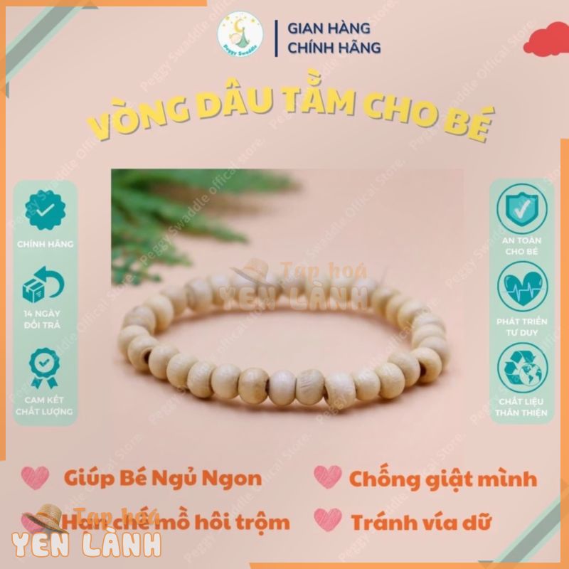 Vòng Dâu Tằm Đeo Tay Cho Bé – Trẻ Em Sơ Sinh. Chống Mồ Hôi Trộm, Vía Giữ Giúp Ngủ Ngon