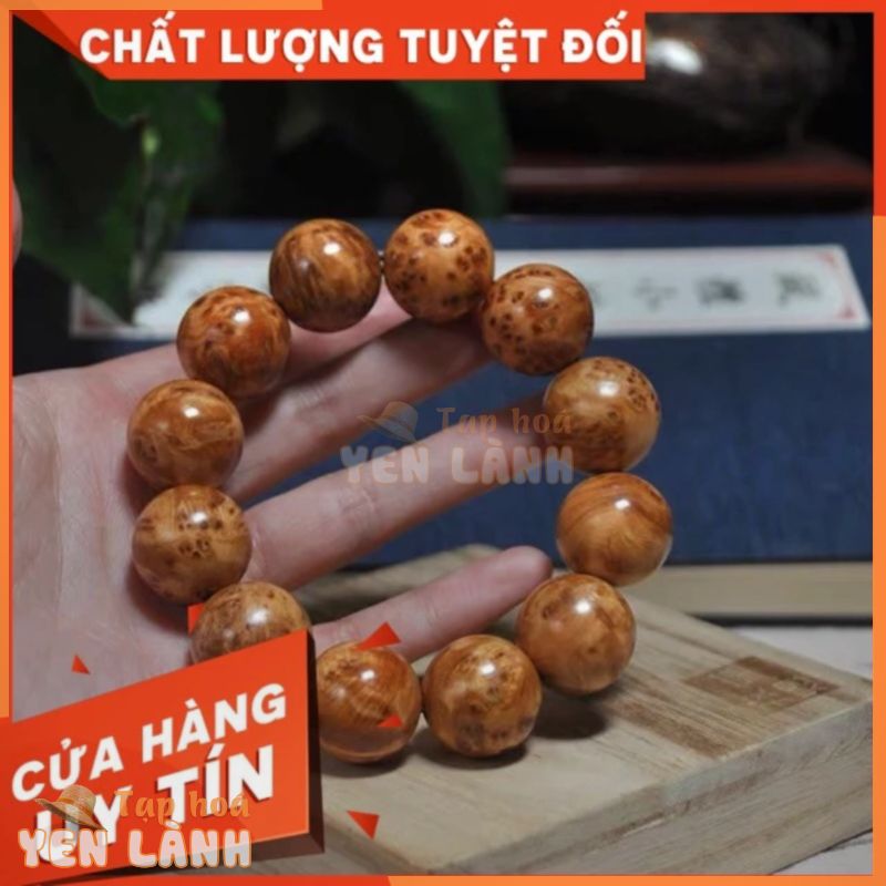 [Siêu sales] FREESHIP 99K TOÀN QUỐC_Vòng Tay Gỗ Nu Huyết Long (Tặng túi lưới cho vòng toát mùi thơm) hàng có sẵn