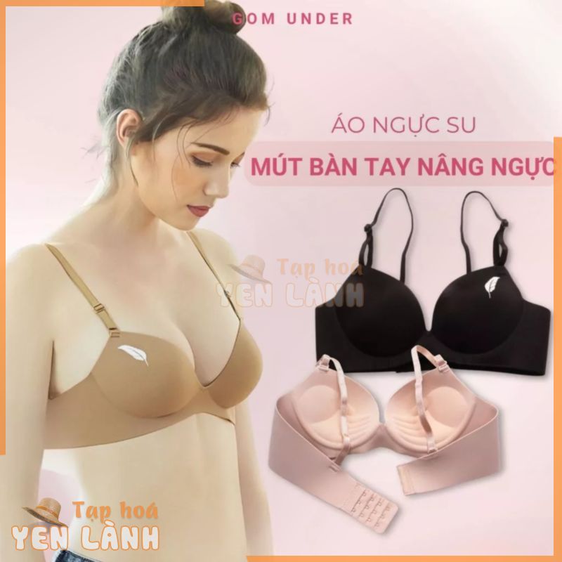 Áo ngực su mút bàn tay nâng ngực GOM UNDER, áo con thông hơi, thoáng khí tôn vòng 1 – SA-A01