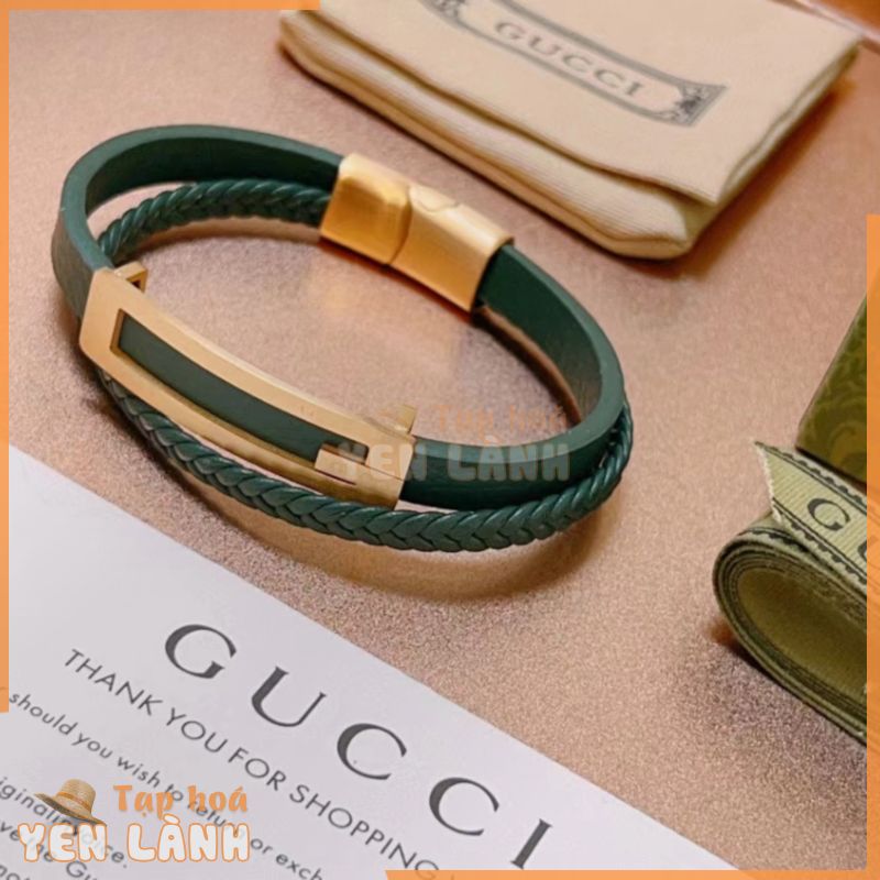 Hàng Mới Về Vòng Tay daigou Chính Hãng Chất Liệu daigou Phong Cách gucci handmade Hàng Mới Nhất Dành Cho Nam Và Nữ