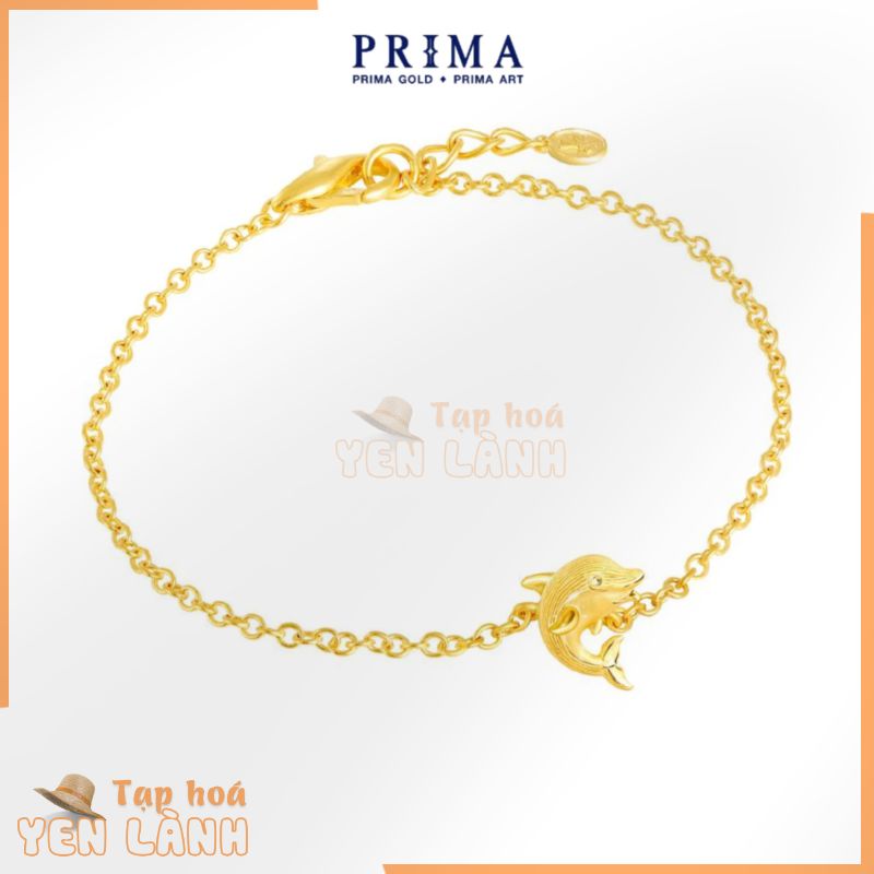 PRIMA Lắc tay Vàng 24K – BST Under The Sea – Cá Heo vàng – 111L4470