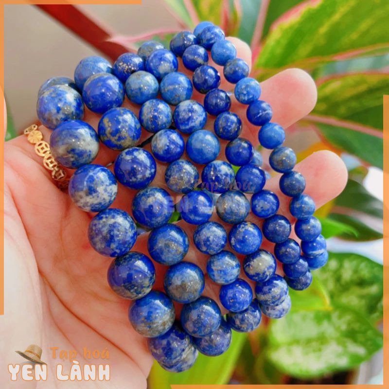 Vòng tay đá NĂNG LƯỢNG – Đá lưu ly (Đá Lapis Lazuli)