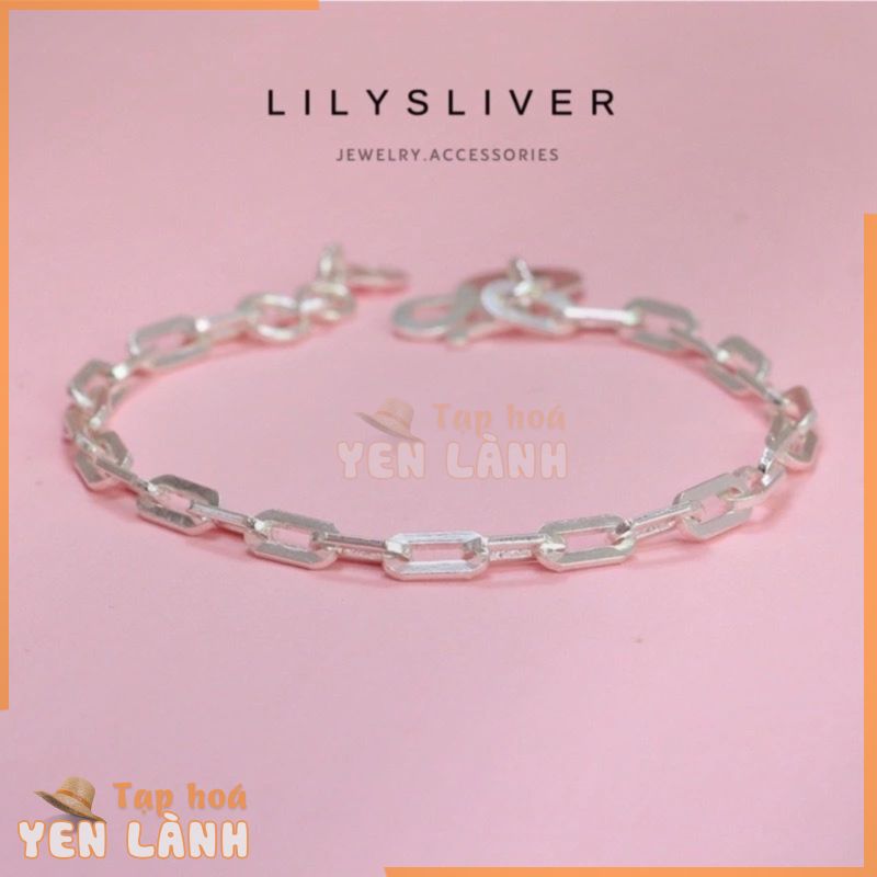 Lắc tay / Vòng tay bạc đôi nam nữ M4 chất liệu bạc ta – Lily Silver