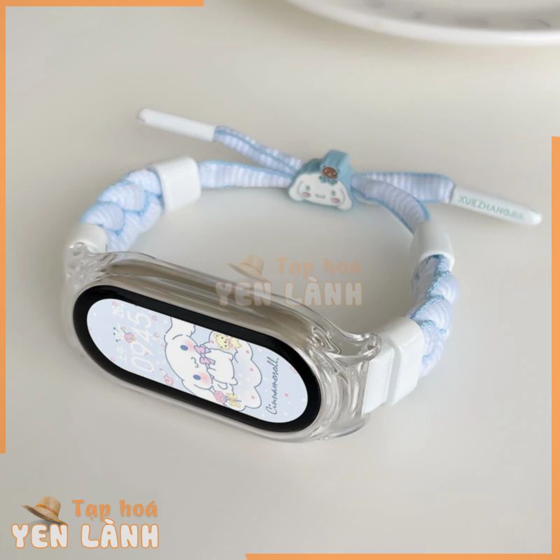 Dây đeo bằng nylon bện cho xiaomi mi band 8 4 7 6 6 vòng đeo tay dây đeo tay thể thao miband 8 6 6 5 4 3 dây đeo đồng hồ