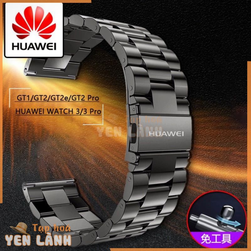 Vòng tay công sở nam HUAWEI watch3 / 3pro / GT2 Pro / GT3 Pro / GT2 GT446mm43mm42mm / GT / GT2e / GT1 chính hãng 20mm22mm