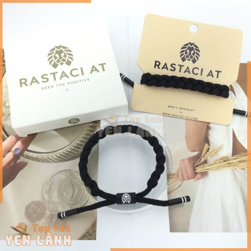 Vòng đeo tay RASTAClAT Samurai bện nam Vòng tay đen dành cho nữ Nam Dây thủ công tuổi teen Bện vòng tay cặp đôi Quà tặng sinh nhật Tàu hôm nay