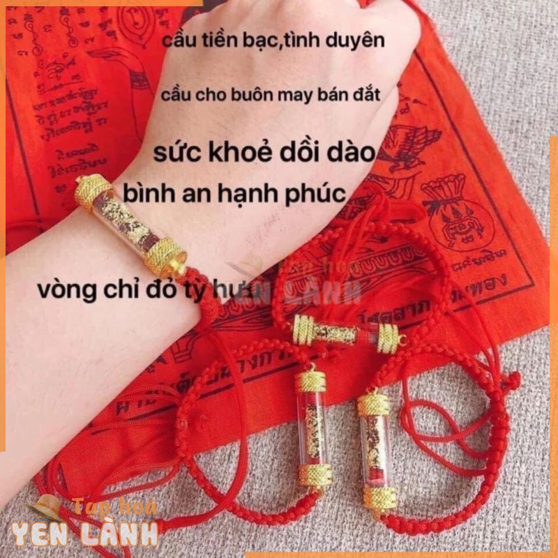 vòng tay takut đỏ thái lan