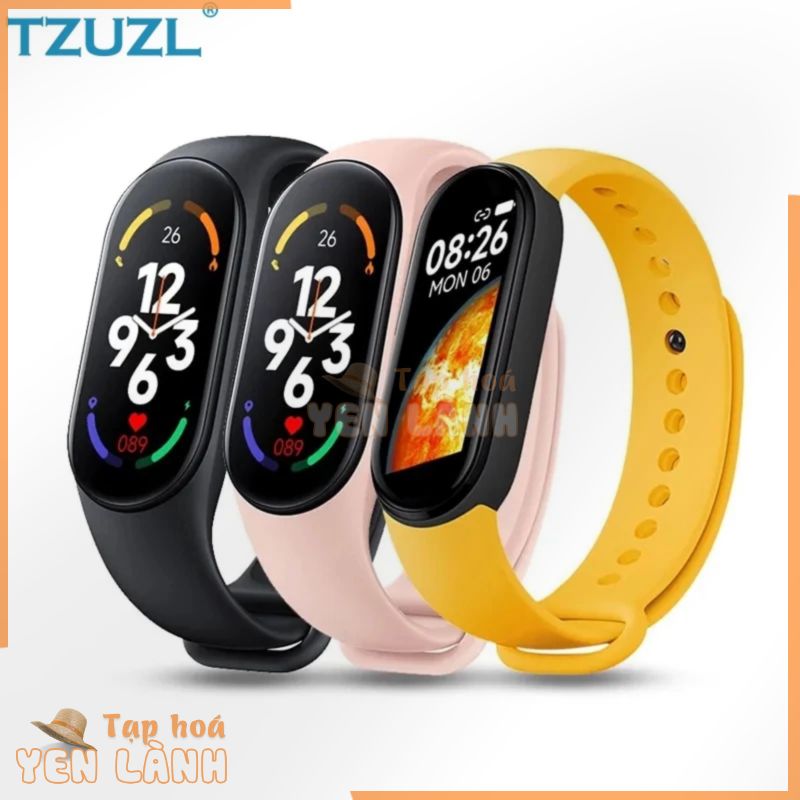 Vòng Đeo Tay Thông Minh TZUZL M7 Theo Dõi Huyết Áp Cho Mi Band 7