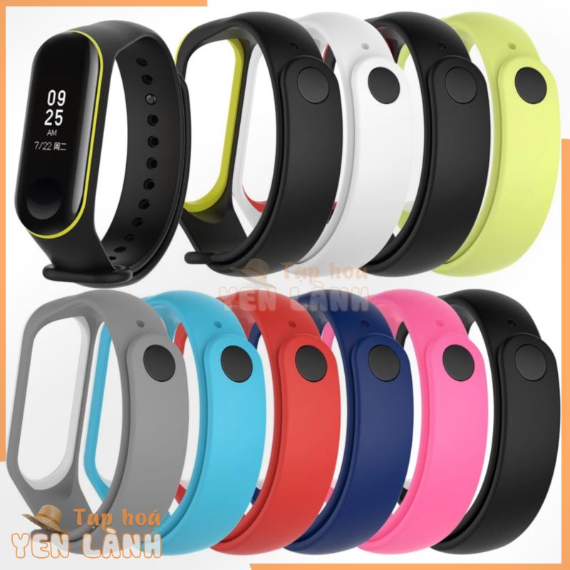 Dây Đeo Vòng Đeo Tay Thông Minh Xiaomi Mi Band 3 / Mi Band 4 Dẻo TPU – 2 màu