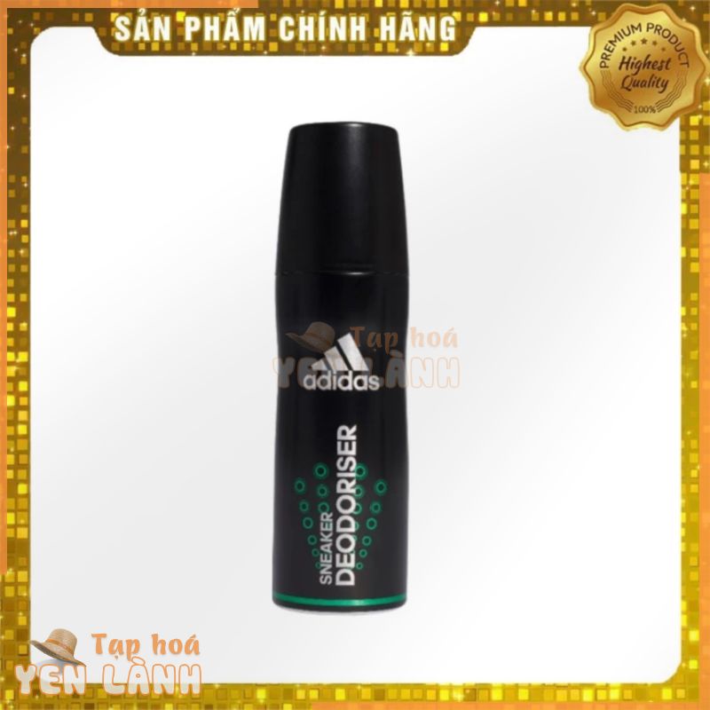 Bình Xịt Khử Mùi Giày Dép Adidas Deodoriser Với Hương Thơm Cam Chanh Nhẹ Nhàng, Tươi Mát Cho Cảm Giác Thoải Mái Lâu Dài