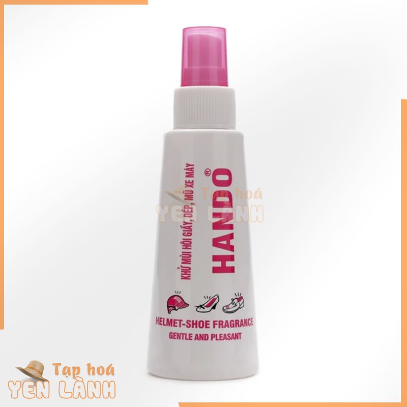 Chai xịt khử mùi giày dép, mũ bảo hiểm HANDO…120ml